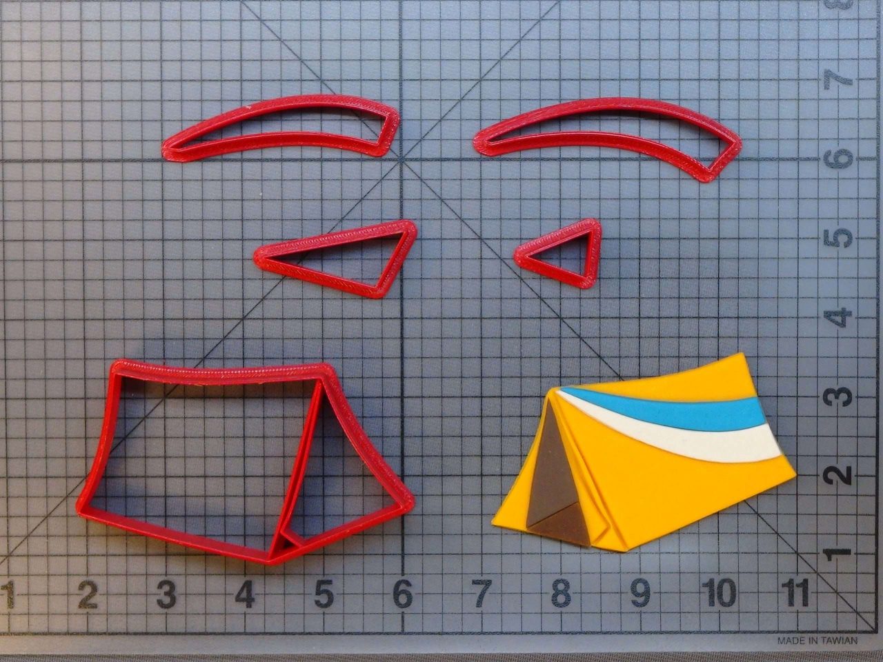 Tent 266-A236 Cookie Cutter Set