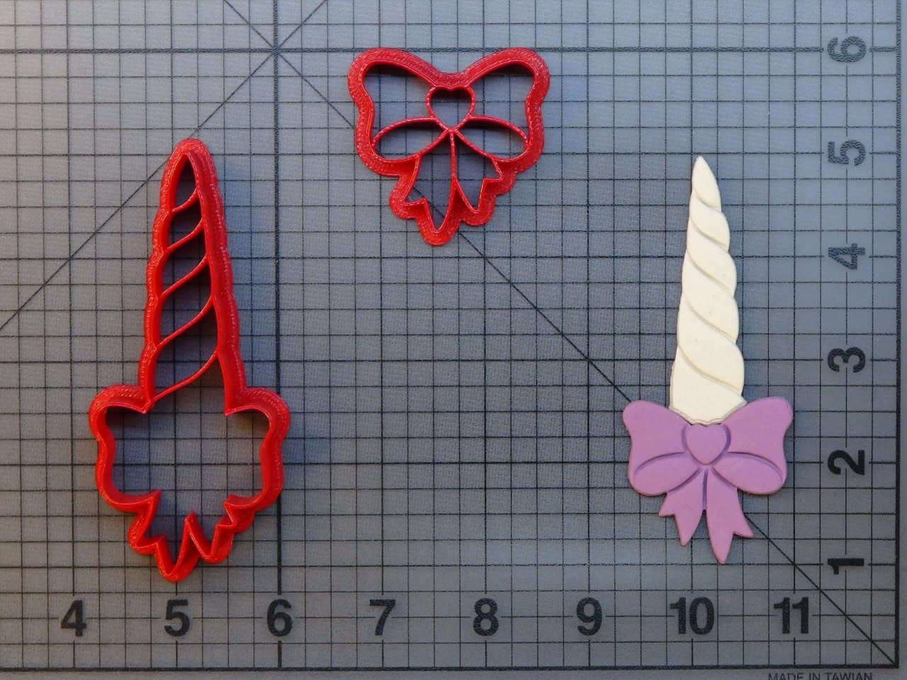 Unicorn Horn 266-A214 Cookie Cutter Set