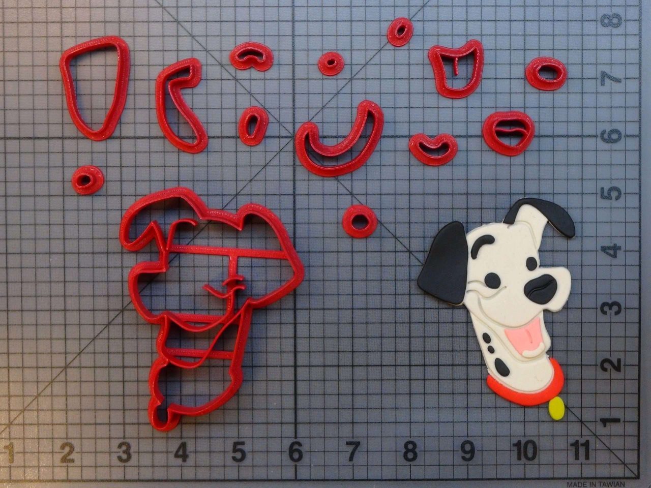 101 Dalmatians-Pongo 266-A115 Cookie Cutter Set