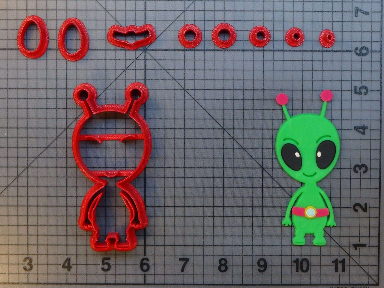 Alien 266-A440 Cookie Cutter Set