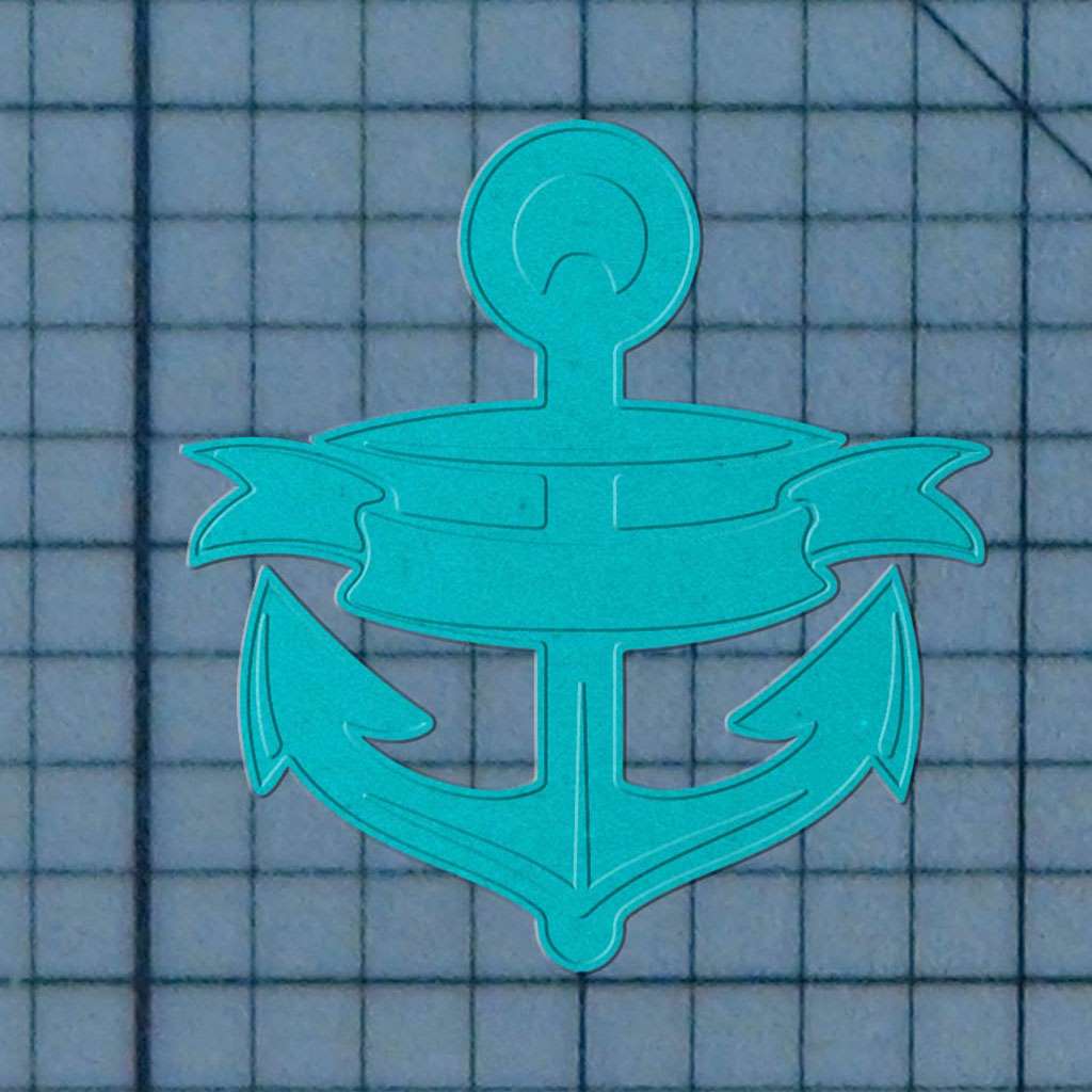 Anchor Banner 227-543 Cookie Cutter and Stamp