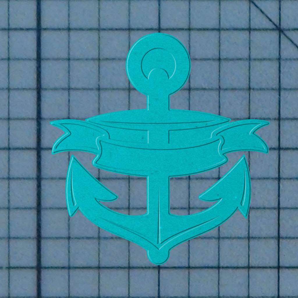 Anchor Banner 227-543 Cookie Cutter and Acrylic Stamp - Image 3