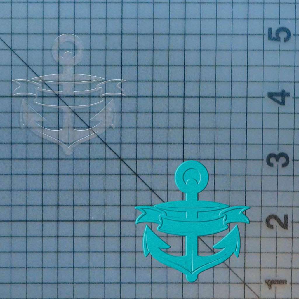 Anchor Banner 227-543 Cookie Cutter and Acrylic Stamp - Image 4
