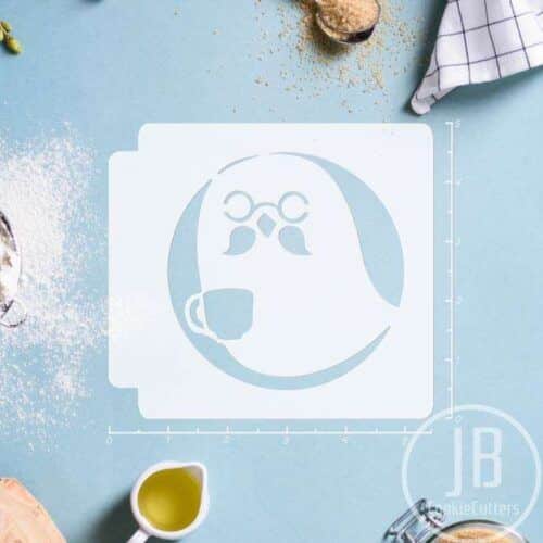 Animal Crossing Brewster's Coffee 783-A478 Stencil
