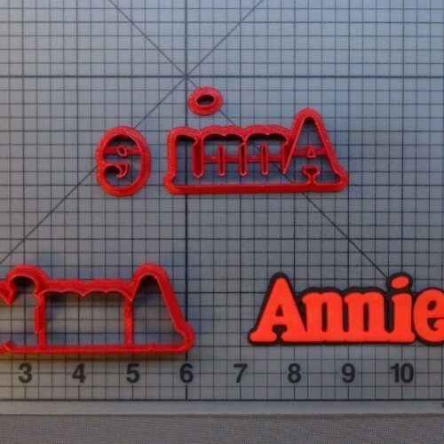Annie Logo 266-A420 Cookie Cutter Set