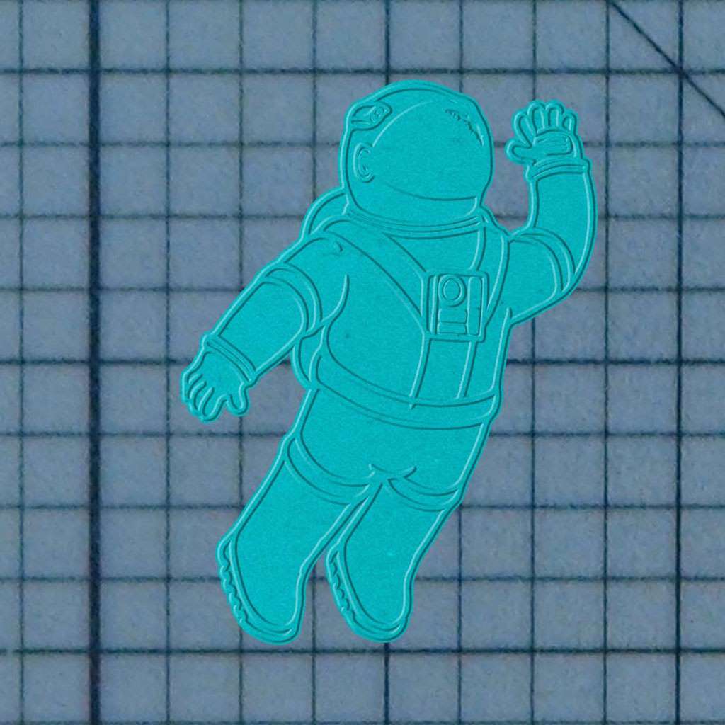 Astronaut 227-364 Cookie Cutter and Acrylic Stamp - Image 3