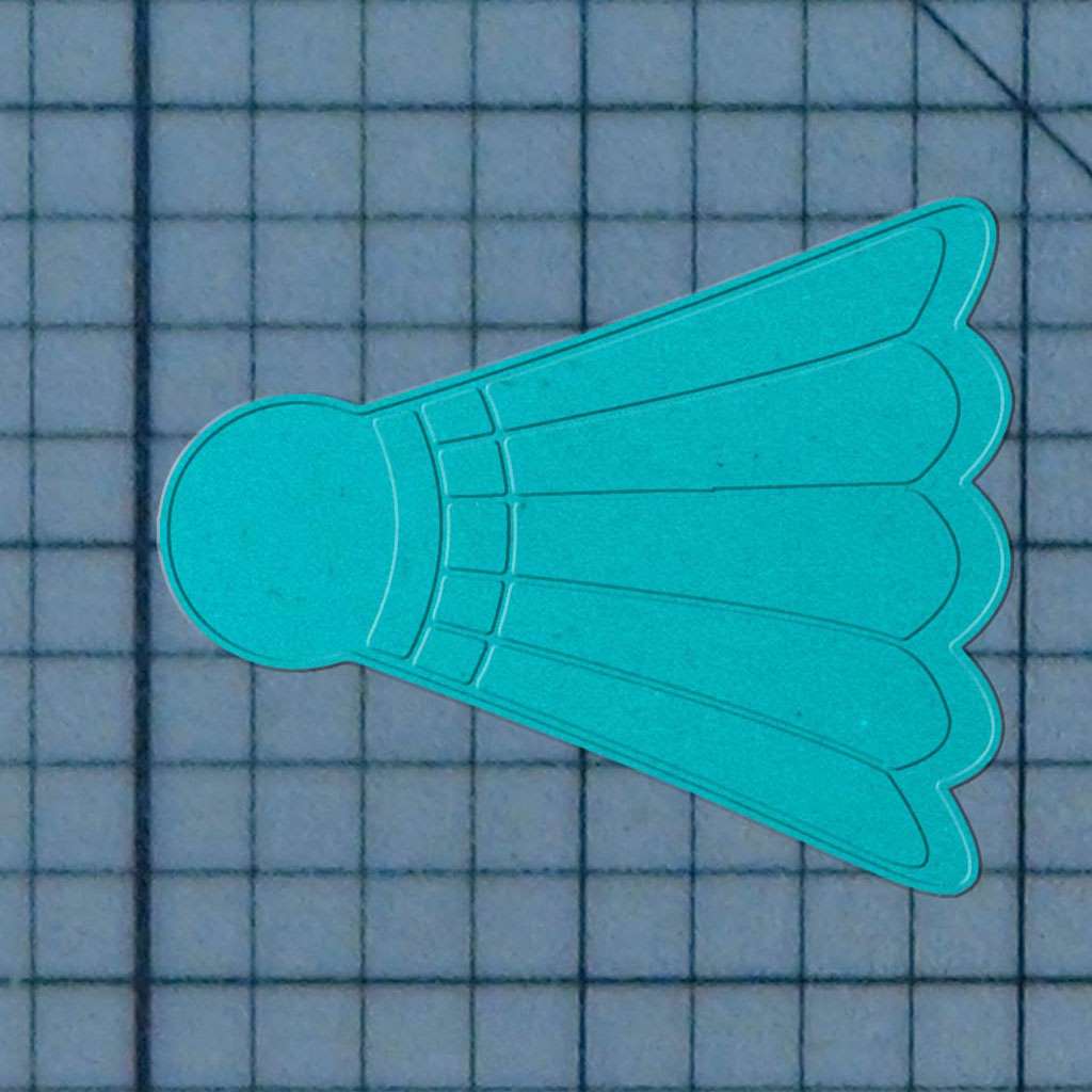 Badminton Birdie 227-555 Cookie Cutter and Stamp