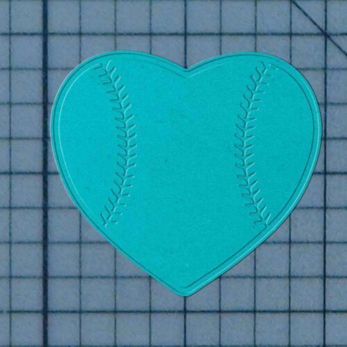 Baseball Heart 227-472 Cookie Cutter and Stamp