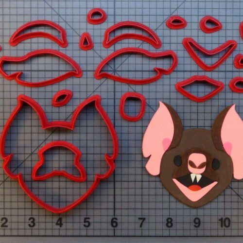 Bat 266-A408 Cookie Cutter Set