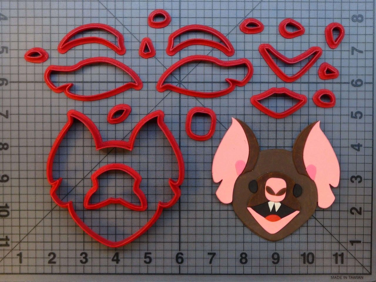 Bat 266-A408 Cookie Cutter Set