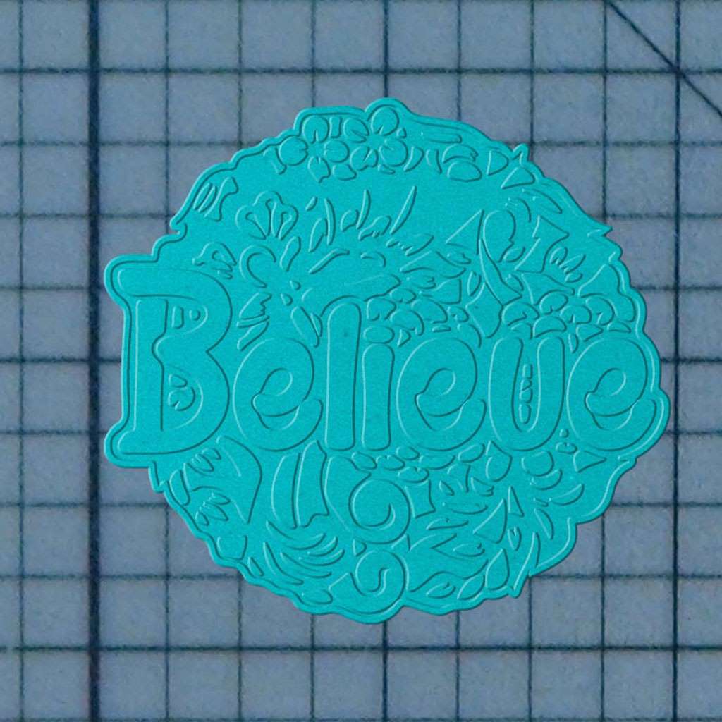 Believe 227-477 Cookie Cutter and Stamp