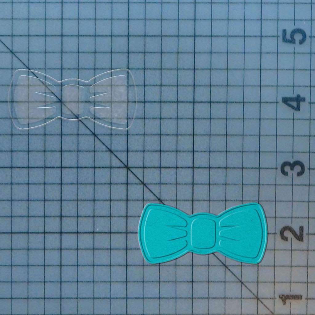 Bow 227-514 Cookie Cutter and Acrylic Stamp - Image 2