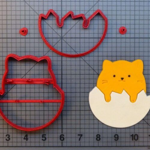 Cat Egg 266-A409 Cookie Cutter Set