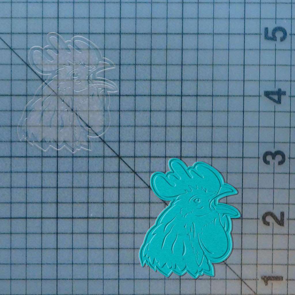 Chicken 227-502 Cookie Cutter and Acrylic Stamp - Image 2