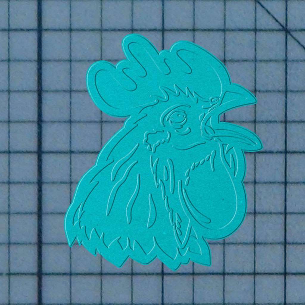 Chicken 227-502 Cookie Cutter and Acrylic Stamp - Image 3