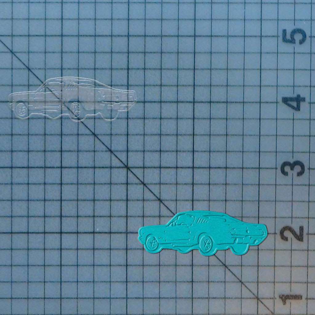 Classic Car 227-433 Cookie Cutter and Acrylic Stamp - Image 2