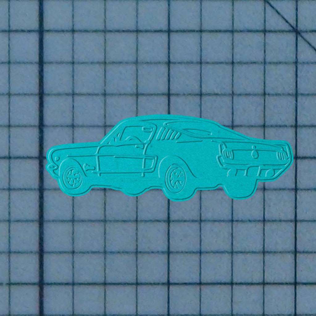 Classic Car 227-433 Cookie Cutter and Acrylic Stamp - Image 3