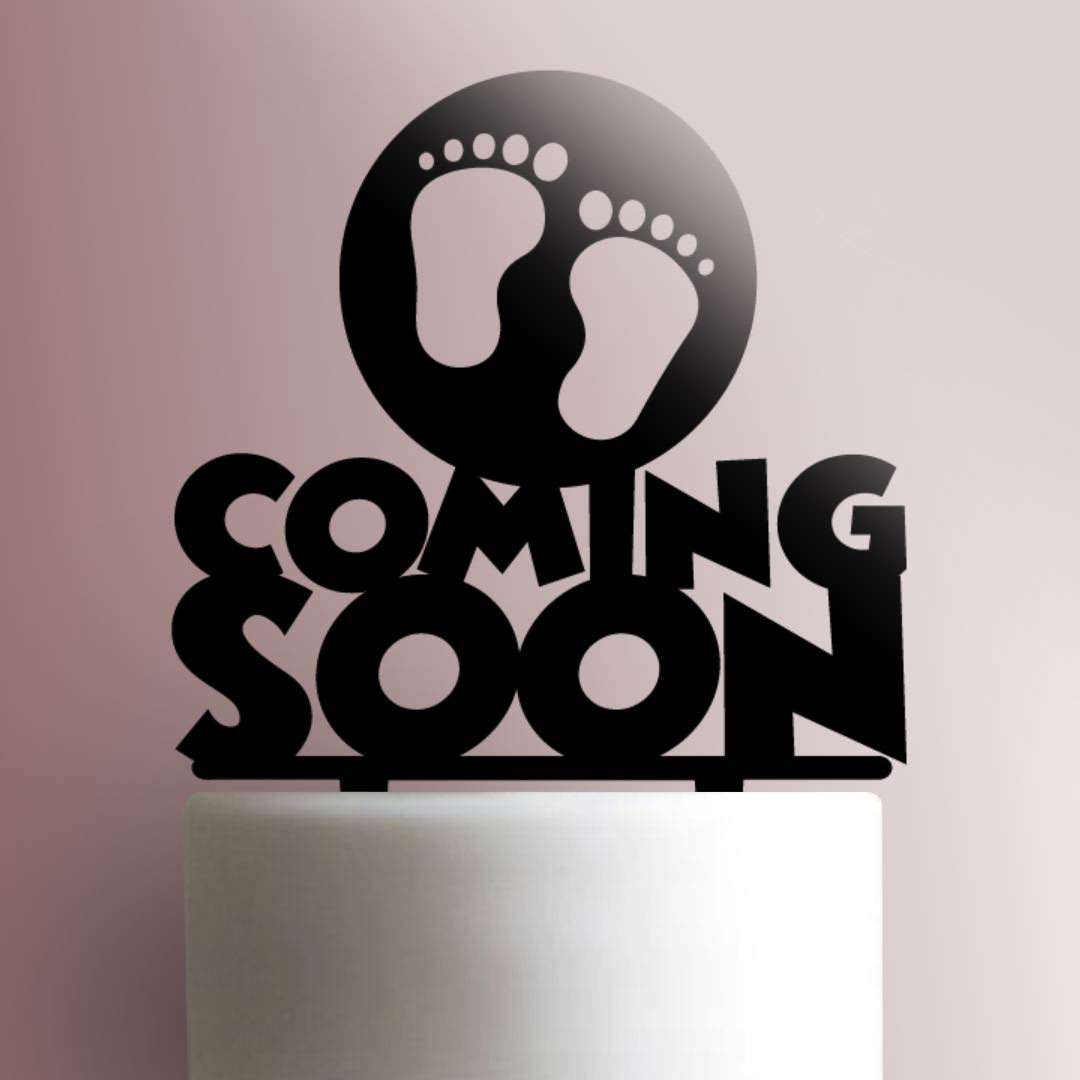 Coming Soon 225-494 Cake Topper