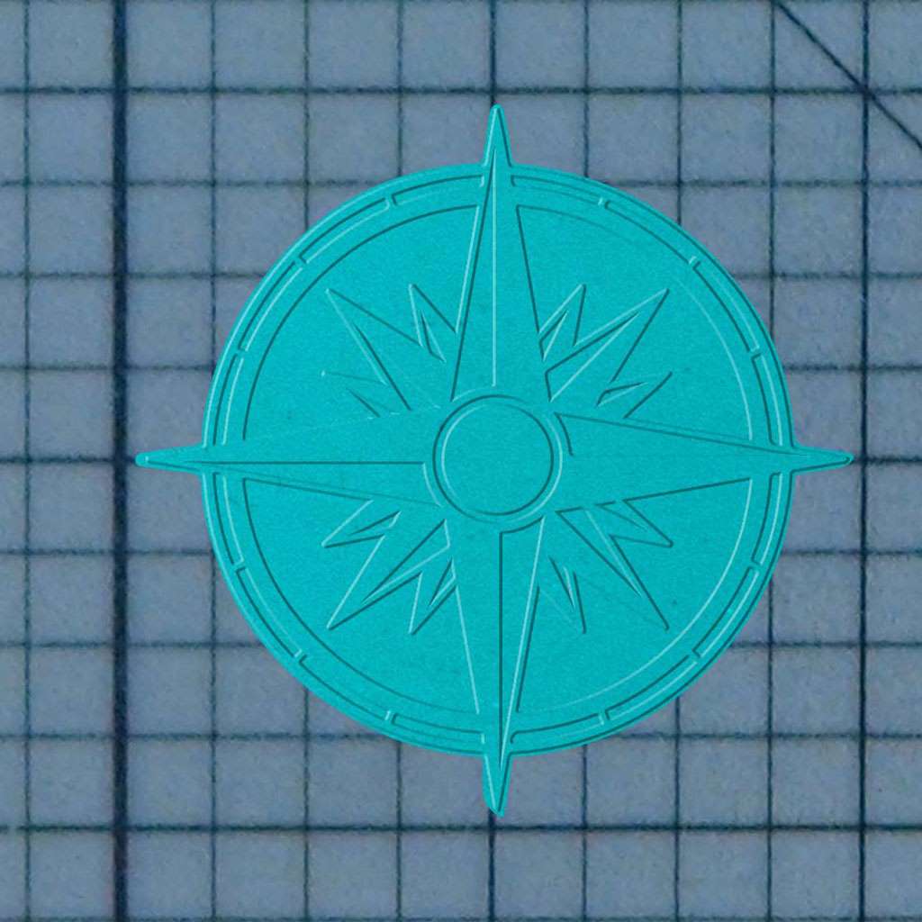 Compass 227-423 Cookie Cutter and Acrylic Stamp - Image 3