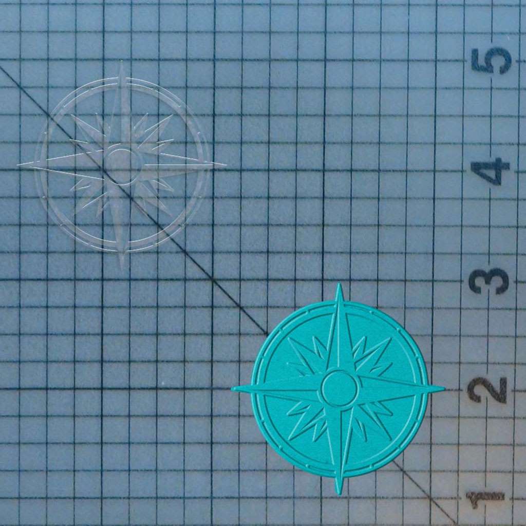 Compass 227-423 Cookie Cutter and Acrylic Stamp - Image 4