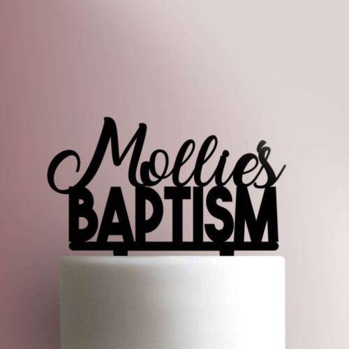 Custom Baptism 225-410 Cake Topper