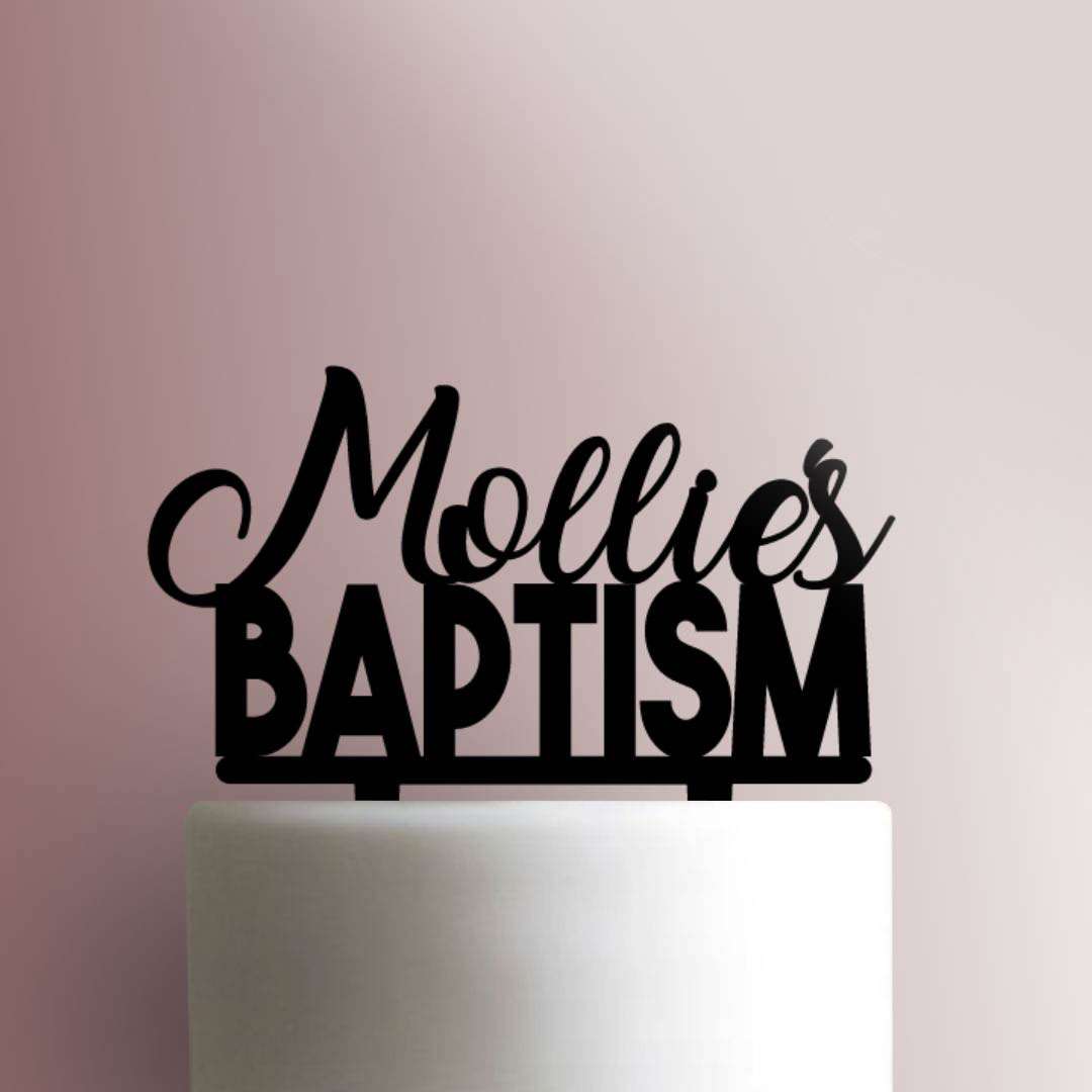 Custom Baptism 225-410 Cake Topper