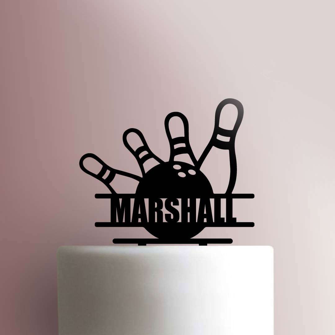 Custom Bowling 225-482 Cake Topper