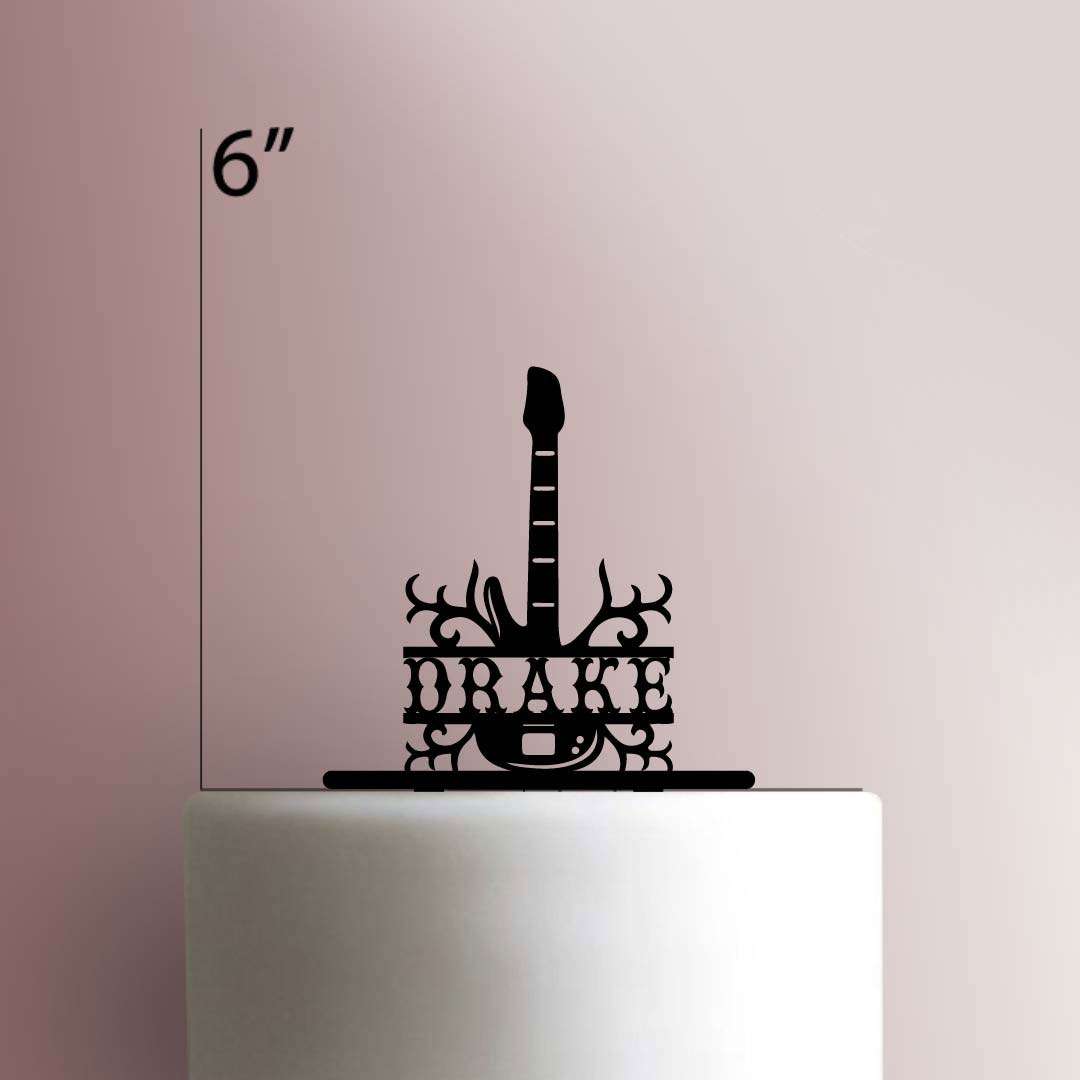 Custom Guitar 225-301 Cake Topper