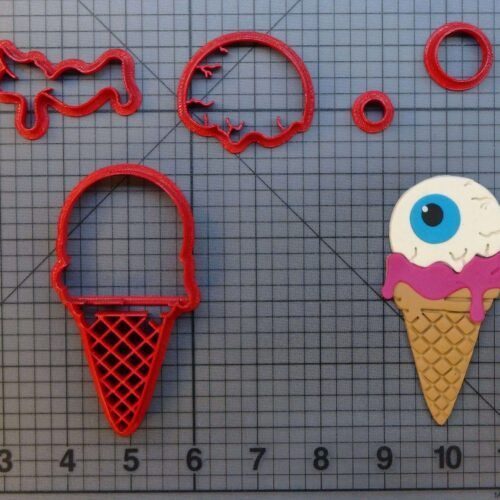 Eyes Cream 266-A418 Cookie Cutter Set