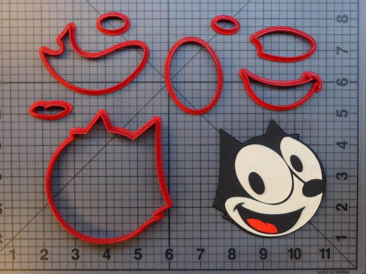 Felix the Cat 266-A478 Cookie Cutter Set