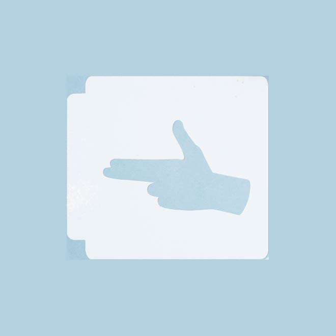 Finger Guns 783-A063 Stencil