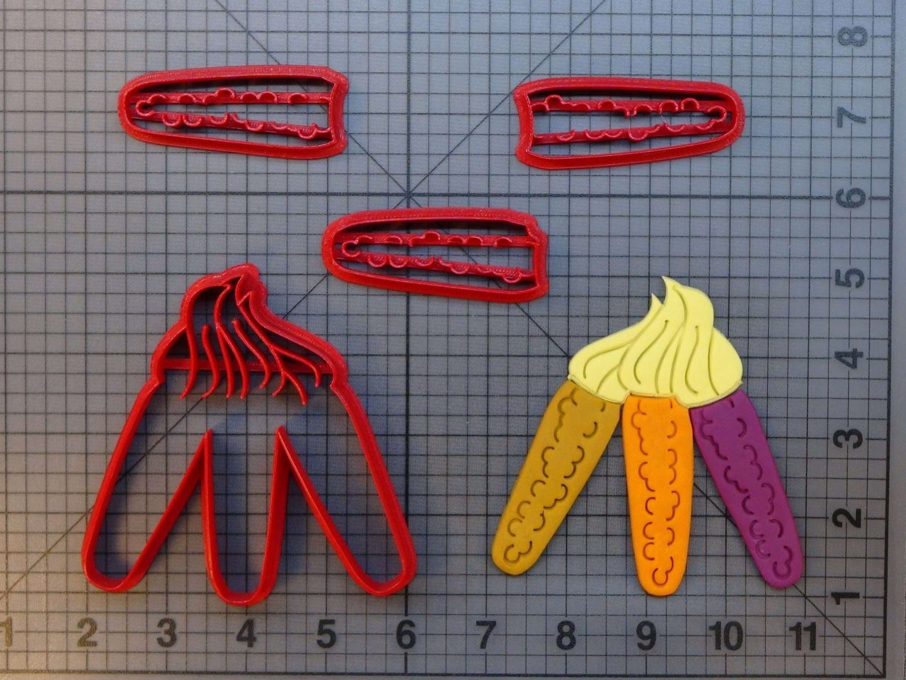Flint Corn 266-A391 Cookie Cutter Set