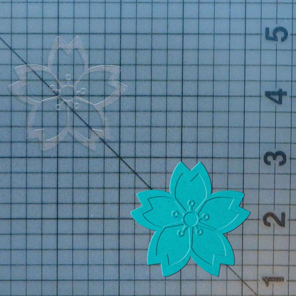 Flower 227-163 Cookie Cutter and Stamp