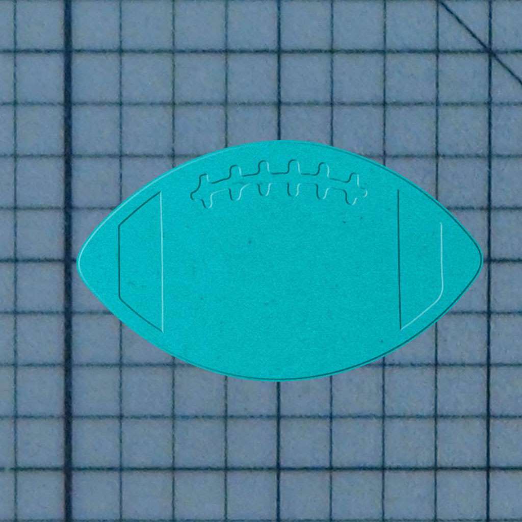 Football 227-501 Cookie Cutter and Acrylic Stamp - Image 3