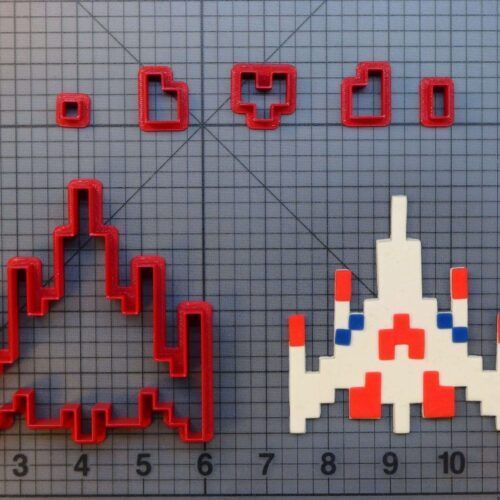 Galaga 266-A433 Cookie Cutter Set