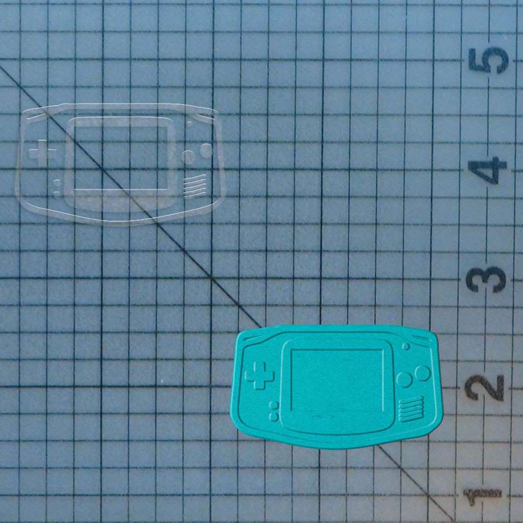 Gameboy Advance 227-497 Cookie Cutter and Acrylic Stamp - Image 4