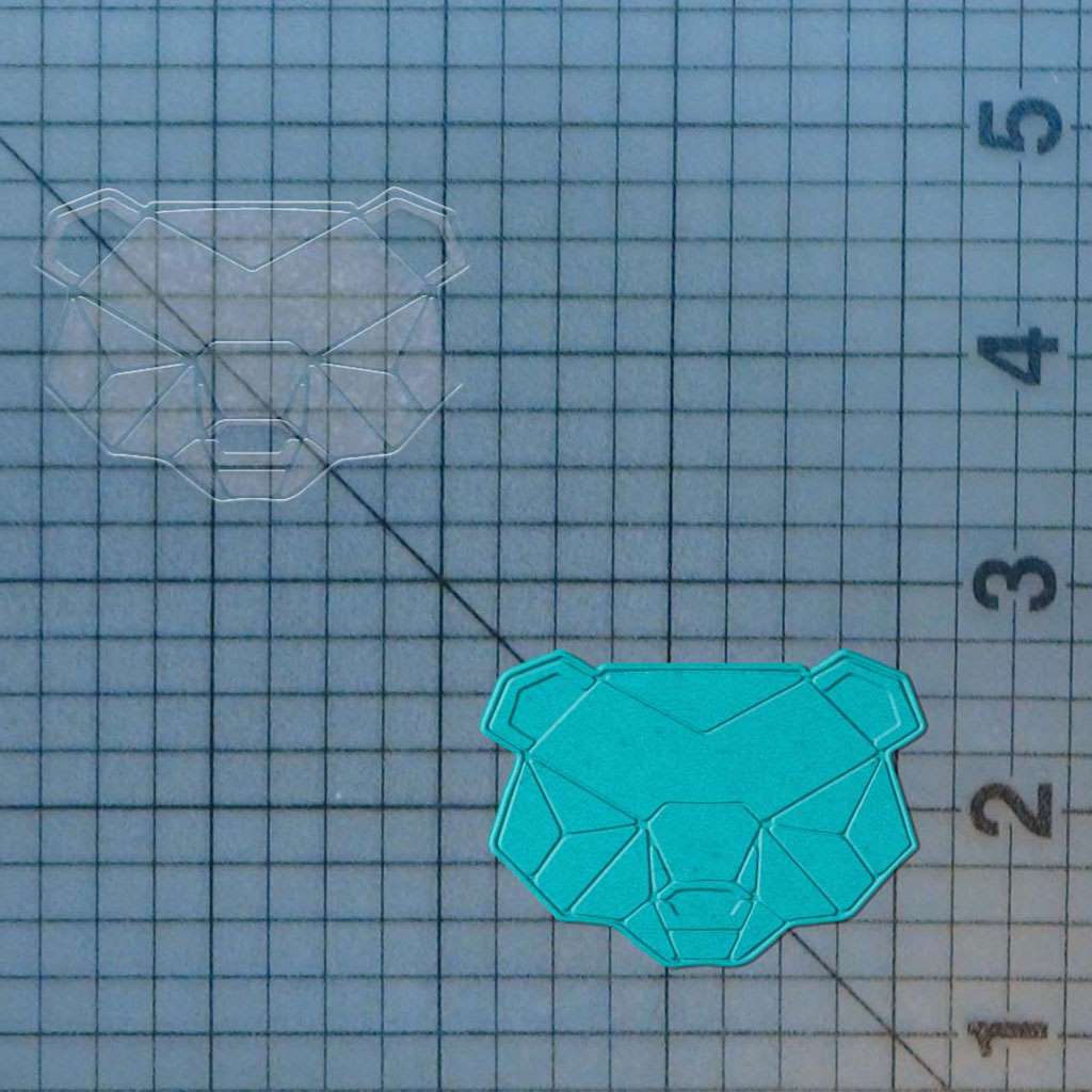 Geometric Bear 227-359 Cookie Cutter and Stamp - Image 2