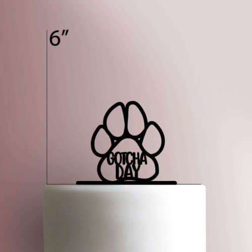 Gotcha Day Paw 225-479 Cake Topper