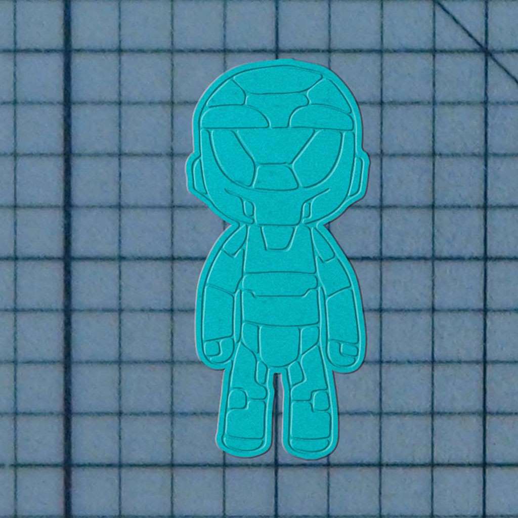 Halo - Master Chief 227-037 Cookie Cutter and Stamp