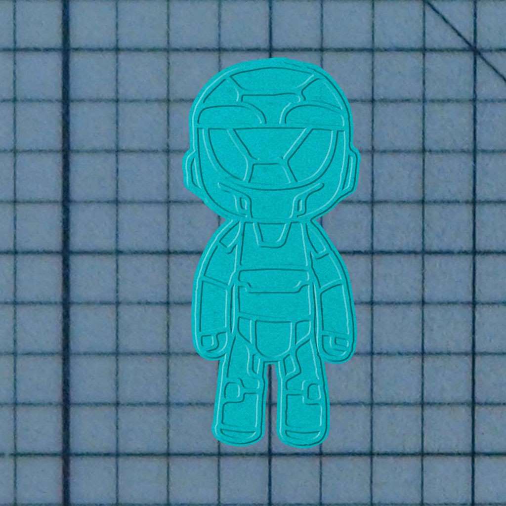 Halo - Master Chief 227-037 Cookie Cutter and Acrylic Stamp - Image 4