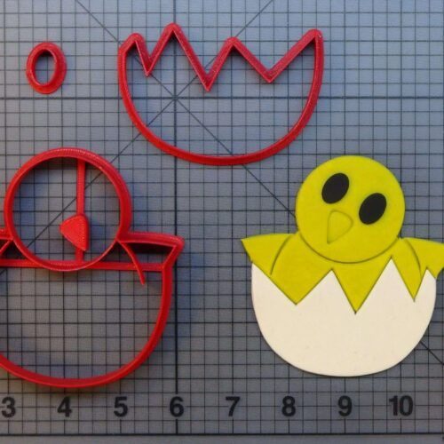Hatching Chick Emoji 266-A402 Cookie Cutter Set
