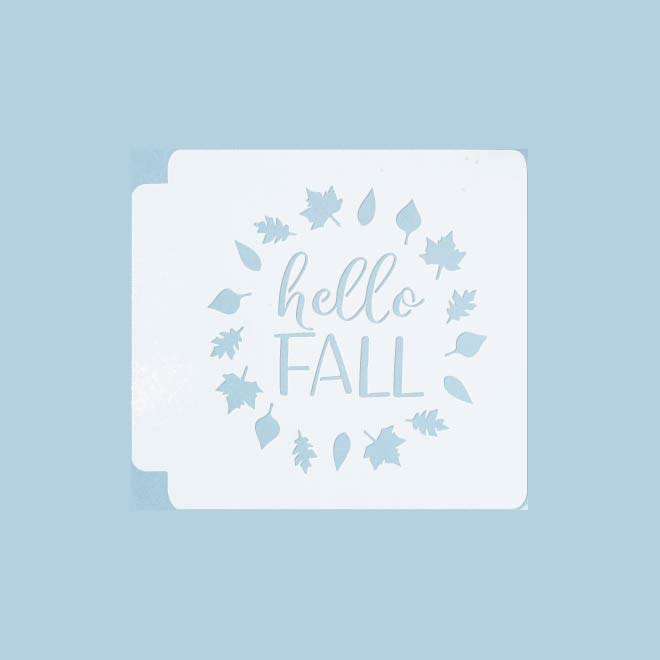 Hello Fall 783-A292 Stencil