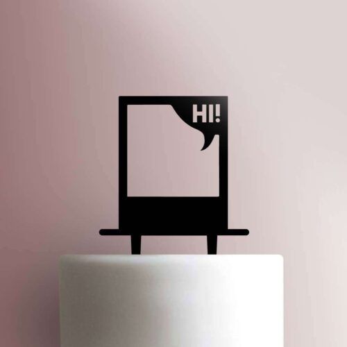 Hi! Polaroid 225-495 Cake Topper