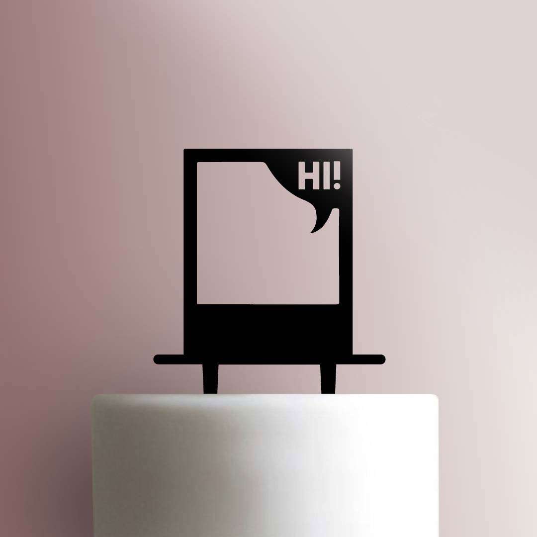 Hi! Polaroid 225-495 Cake Topper