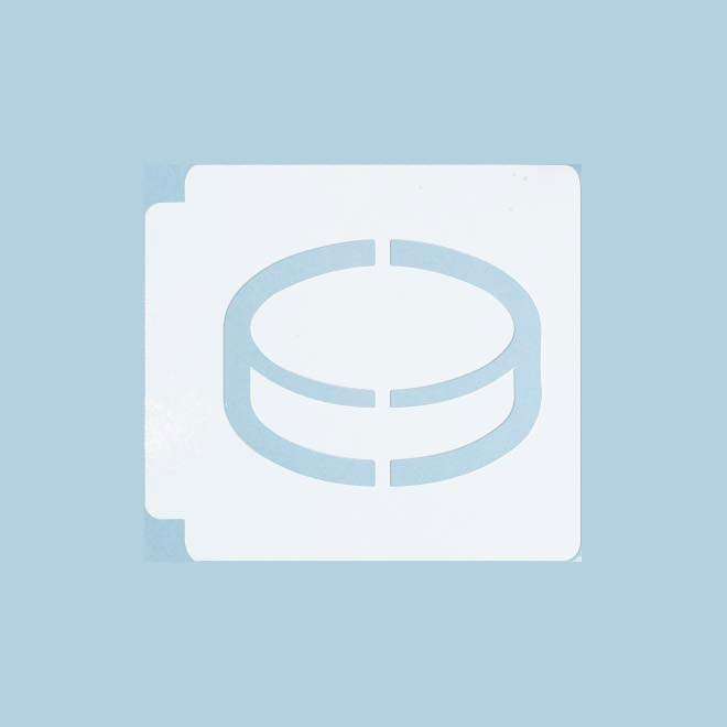 Hockey Puck 783-A442 Stencil