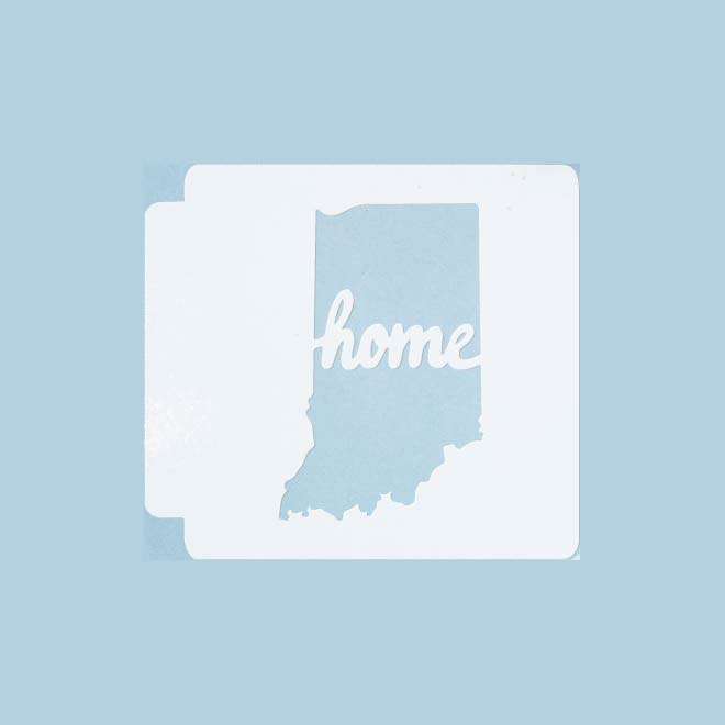 Indiana Home State 783-A396 Stencil