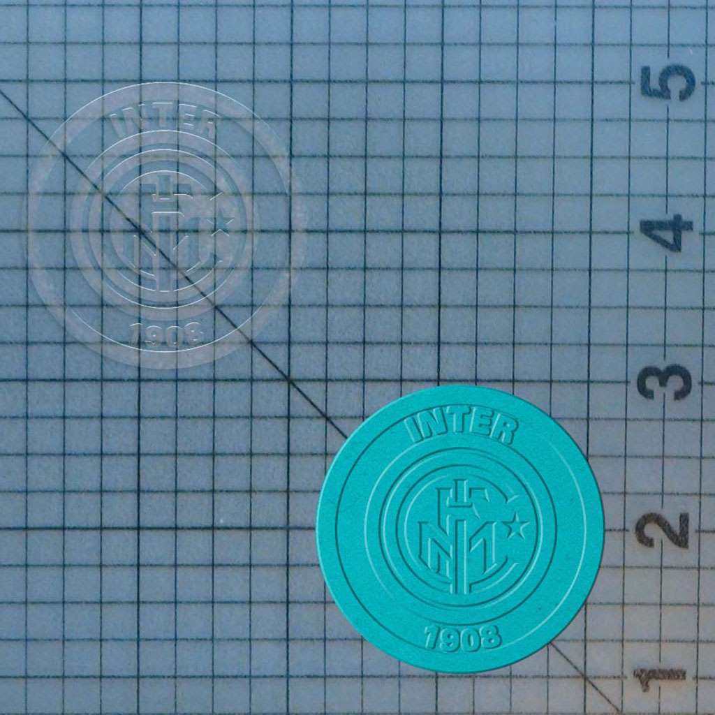 Inter Milan 227-177 Cookie Cutter and Stamp - Image 2