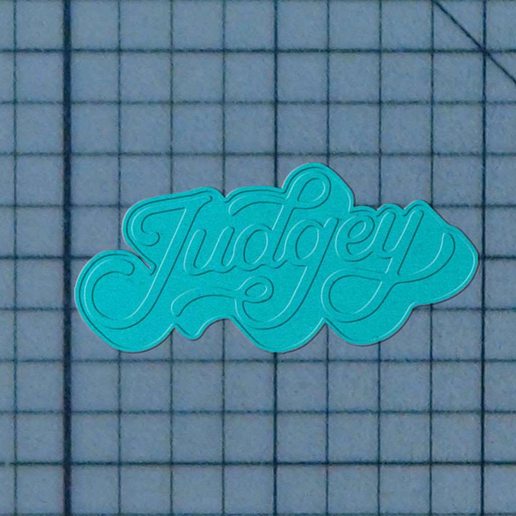 Judgey 227-485 Cookie Cutter and Stamp