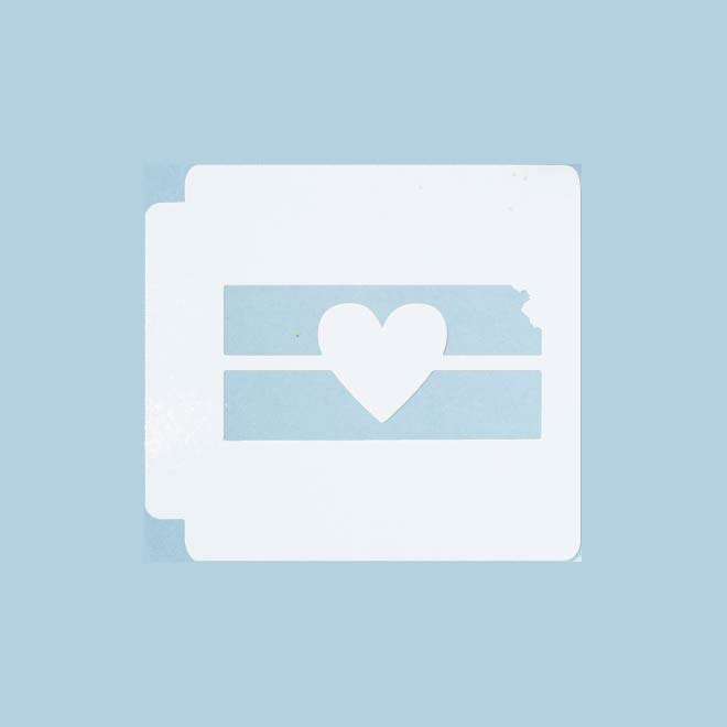 Kansas State Love 783-A335 Stencil