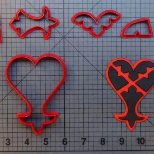 Kingdom Hearts - Heartless 266-A443 Cookie Cutter Set